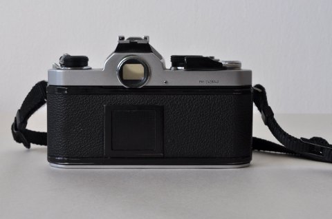 Nikon FM camera from back