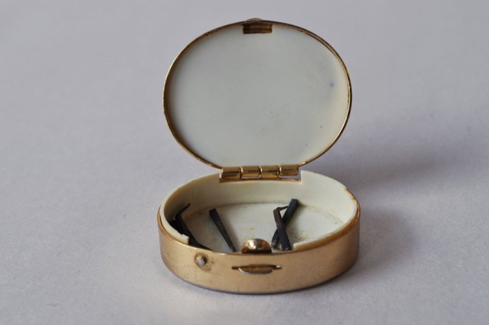 Pill Box Open