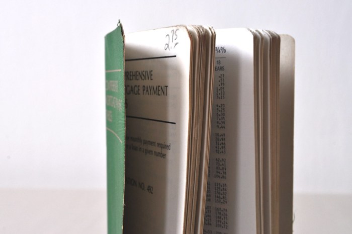 Book of Mortgage Tables