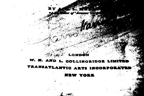 Book Inscription