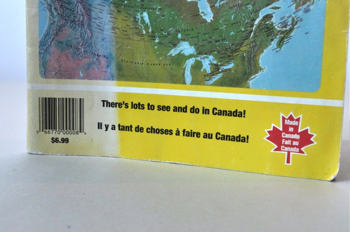 Book of maps of Canada