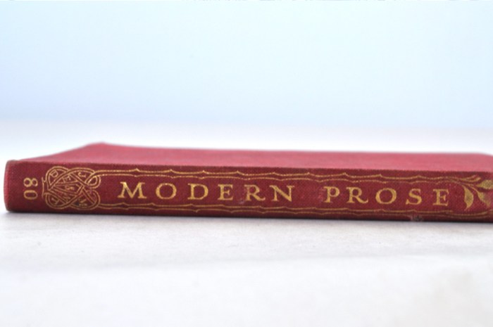 Book of Modern Prose Book of Modern Prose