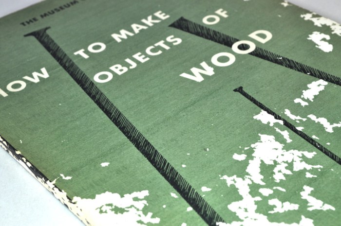 Book Cover  How to Make Objects of Wood
