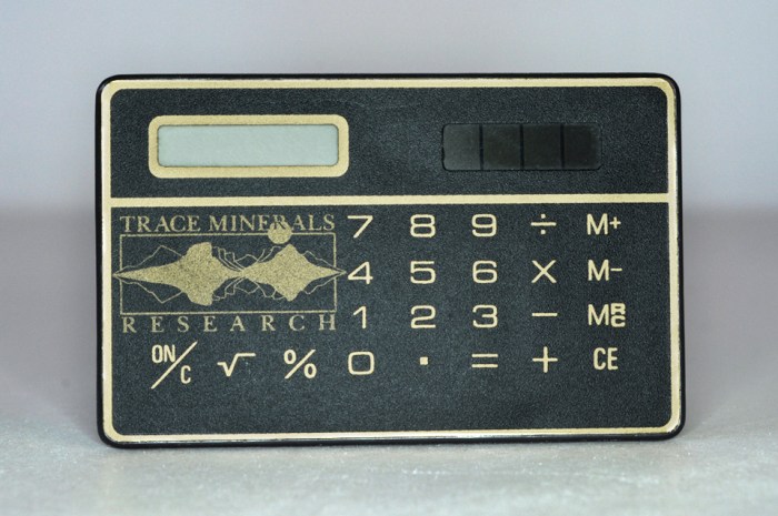 calculator1 Solar Powered Calculator