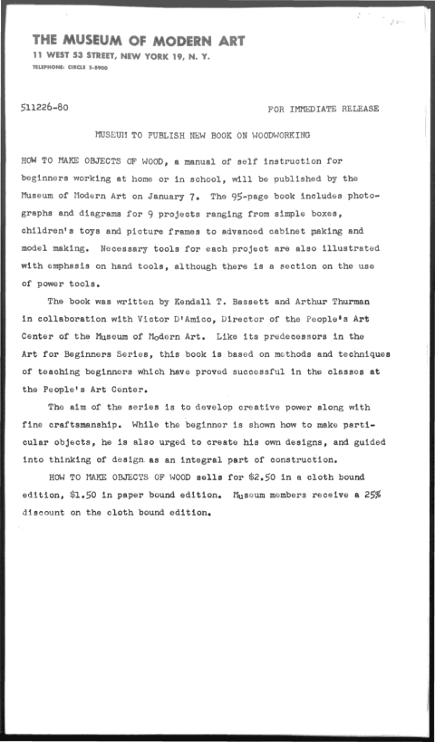 1951 press release for this book. I love g0ogle.