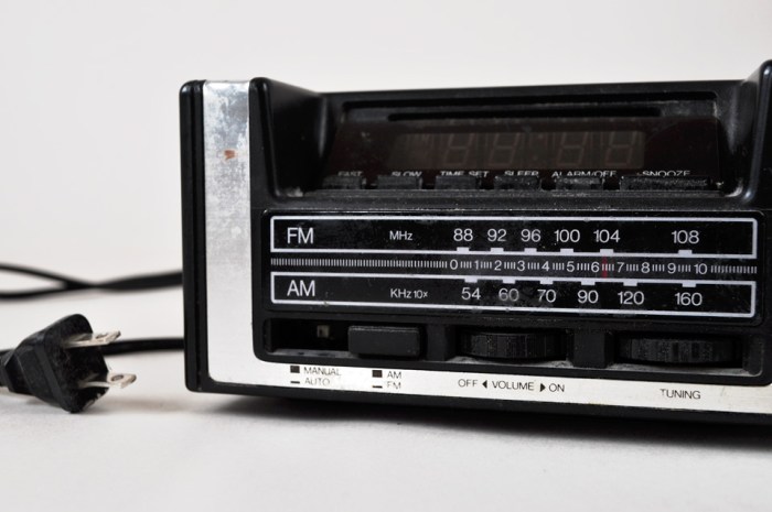 Clock radio 3 Clock radio