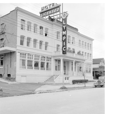 Olympic Hotel - From City of Vancouver Archives