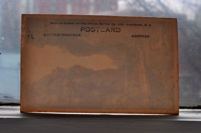 Vintage postcard the Kootenays