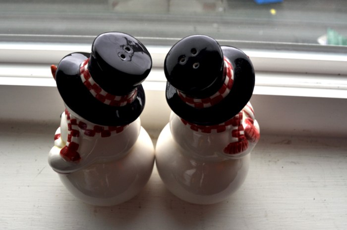 Xmas Salt Shakers