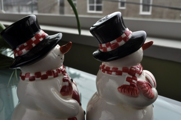 Xmas Salt Shakers