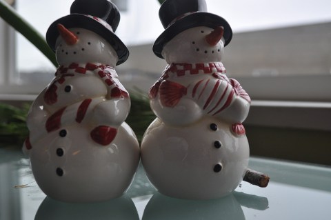 Xmas Salt Shakers