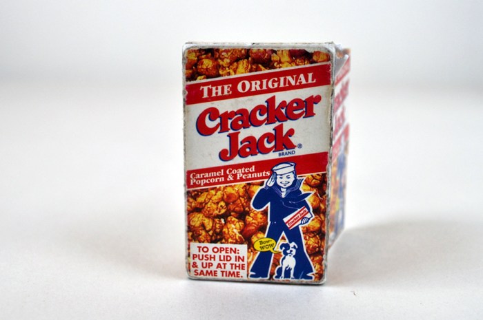 Cracker Jack Box Keychain